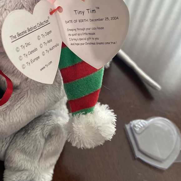 Ty Beanie Babies Baby Christmas Holiday Mice Rare Vintage Collectible Plush Set - Picture 3 of 6